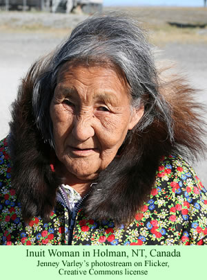 Inuit woman