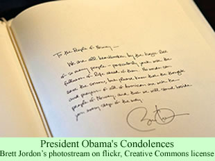 President Obama's Condolences