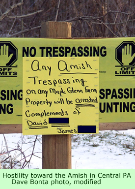 hostility toward the Amish
