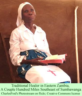 traditional healer in Zambia